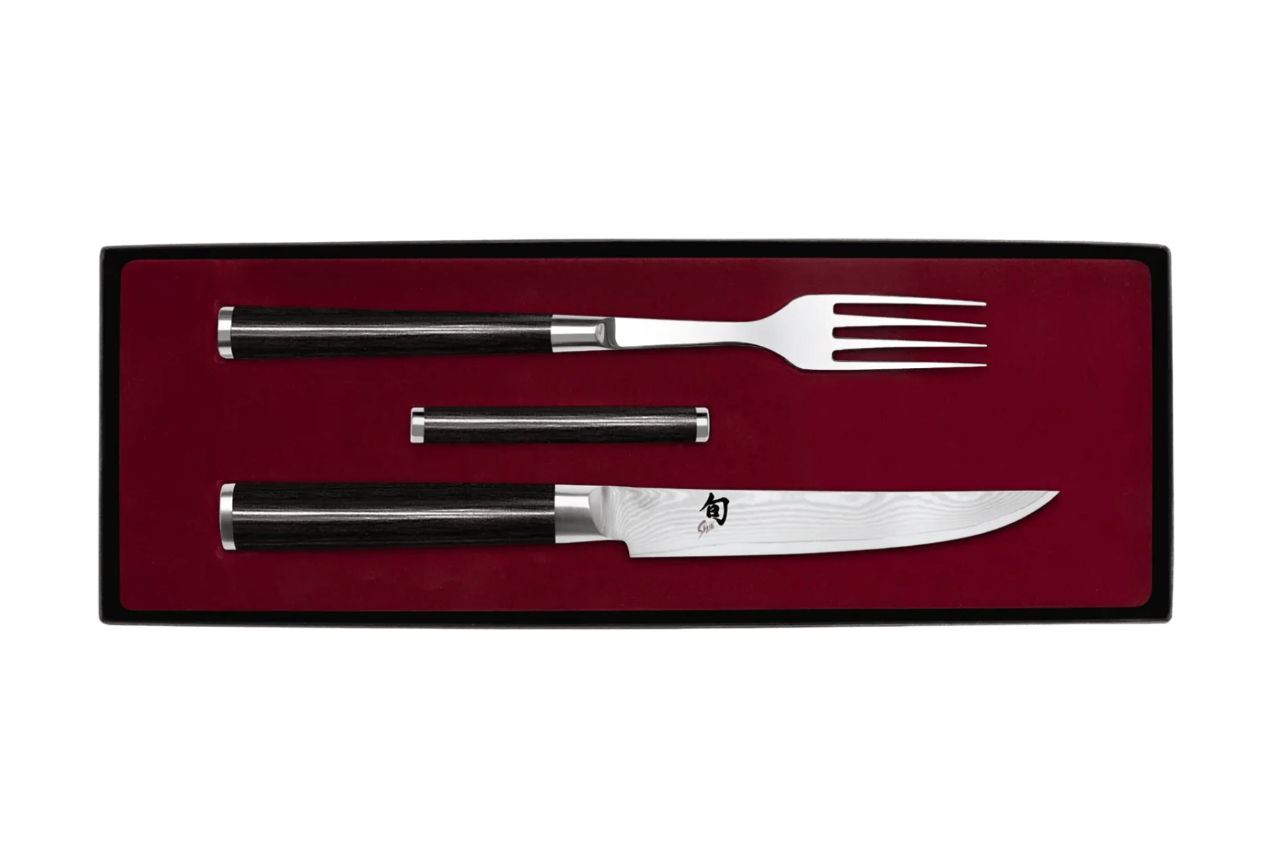 Coffret 2 couverts japonais Kai Shun Classic - Couteau et fourchette de table